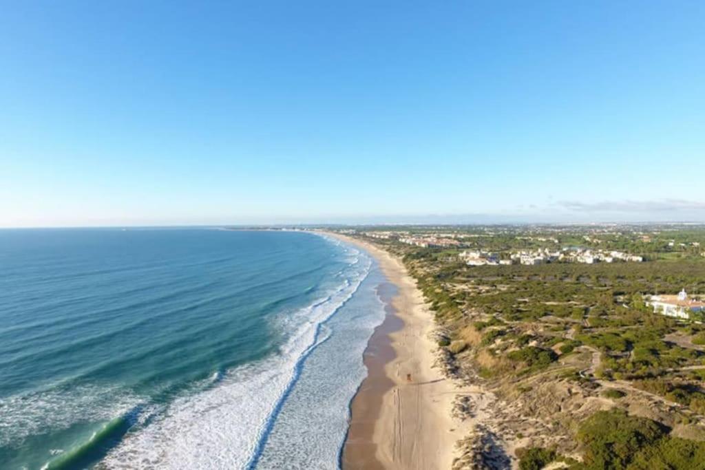 Apartamento Privado Con Jardin, Piscina Elevada Y Bbq Chiclana de la Frontera Luaran gambar